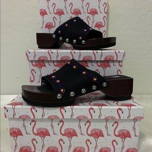 RARE Vintage Tommy Hilfiger Slide Clogs